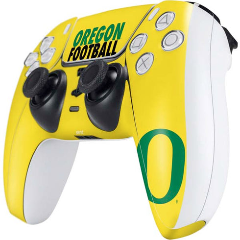 University of Oregon Ducks Football PS5 Controller Skin